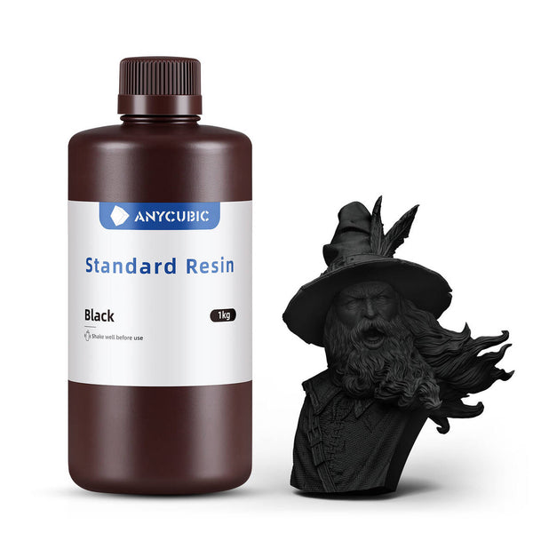 ANYCUBIC standaard resin Black 1kg LCD/DLP/SLA 3D-printers