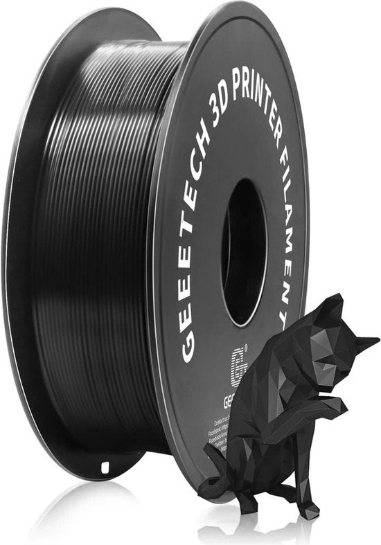 PETG Black 1kg Inc.Spool Geeetech
