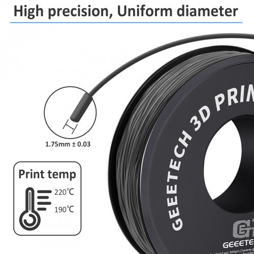 TPU Gray Geeetech 1KG 1.75mm Inc.Spool