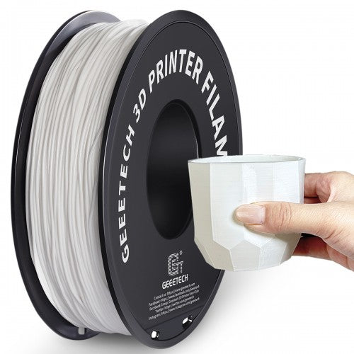TPU White Geeetech 1kg 1.75mm Inc.Spool
