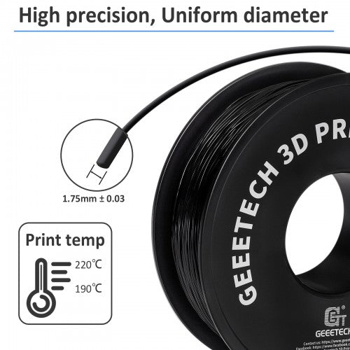 TPU Black Geeetech 1KG Inc.Spool