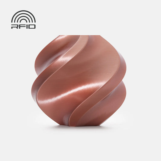 Bambu Lab PLA Silk+Rose Gold With Spool 1kg 1.75mm