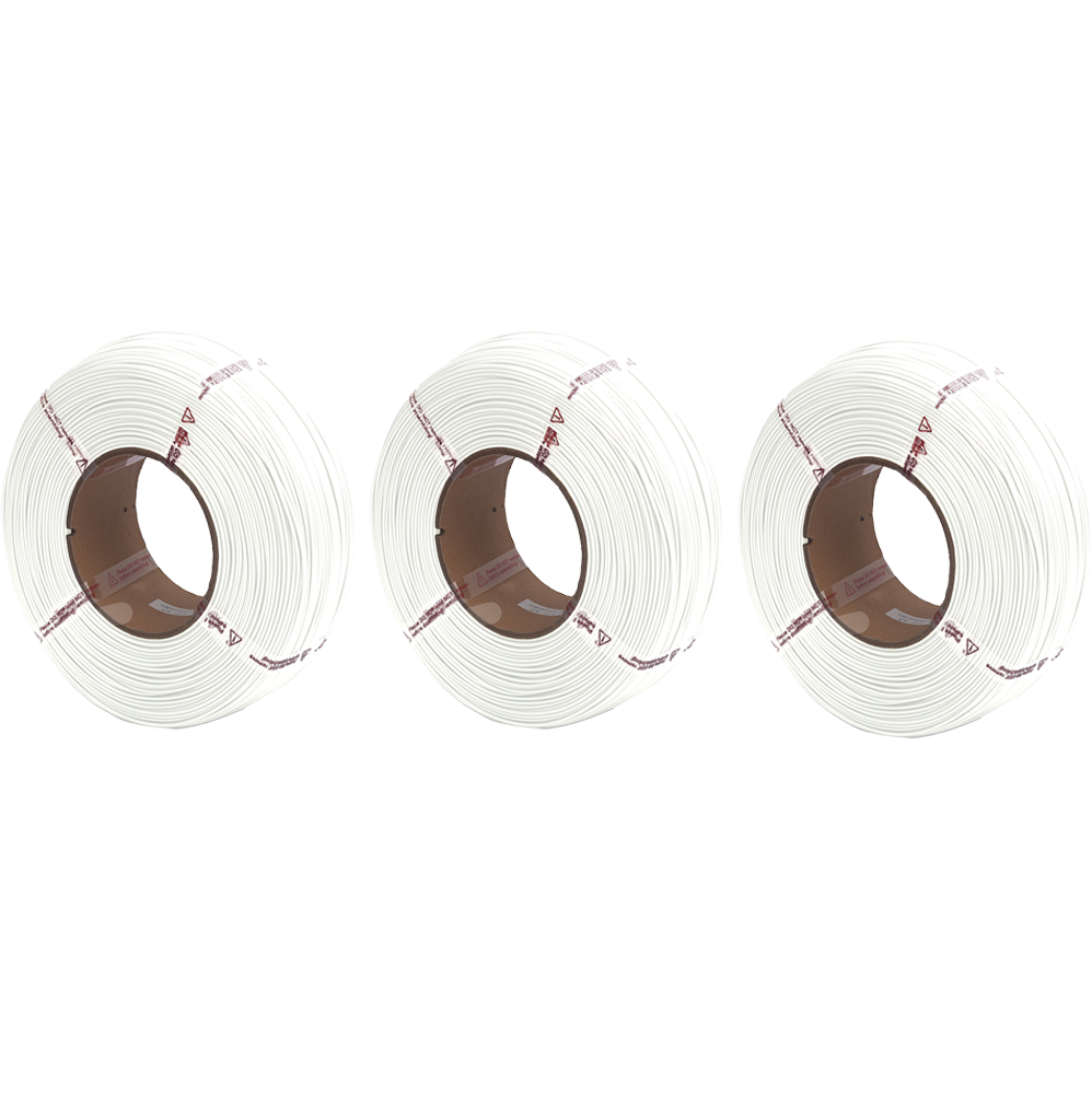 Bambu Lab PLA Basic Jade White Refill 1kg x3